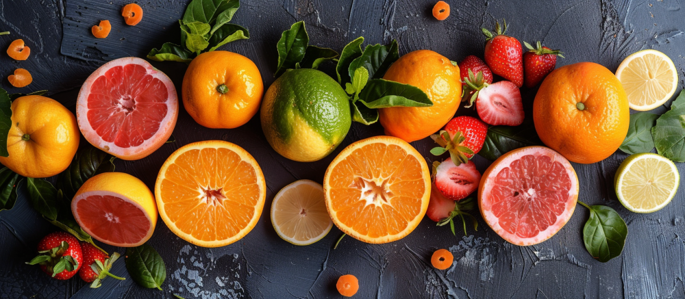 apelsiner och andra frukter