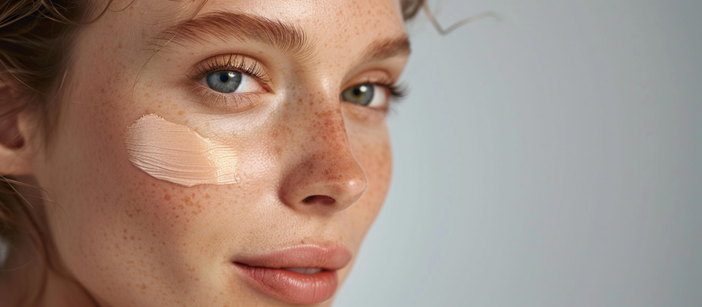 kvinna anvander foudnation