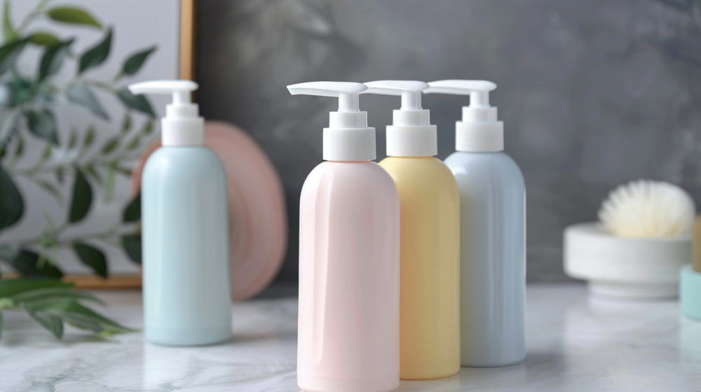 olika flaskor med intimtvatt