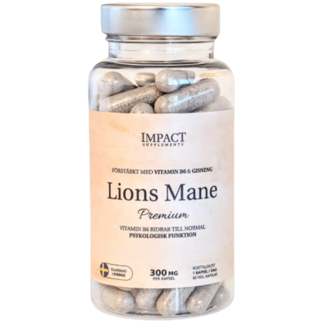 Impact Supplements Lions Mane Premium