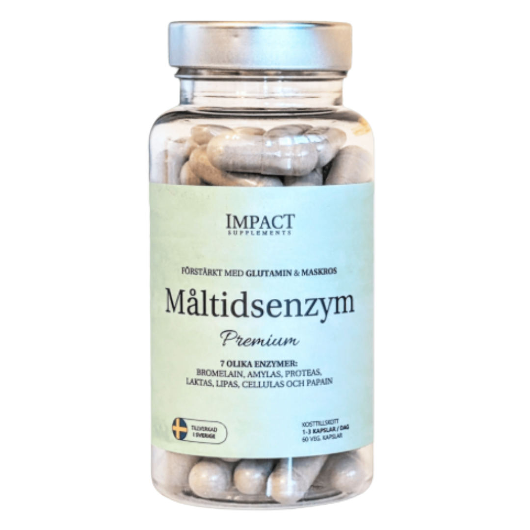 Impact Supplements Måltidsenzym Premium