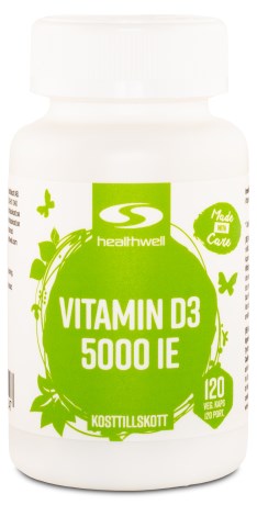 Healthwell Vitamin D3 5000 IE